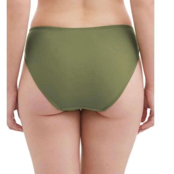 💜Time and Tru women’s Solid Ruched SwimsuitBottom - Picture 2 of 5